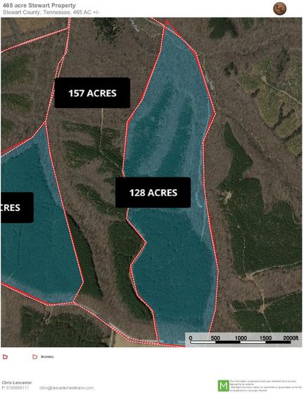 Timberland Property in Stewart County, Tennessee