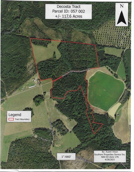 Farm and Ranch in Tattnall County, Georgia