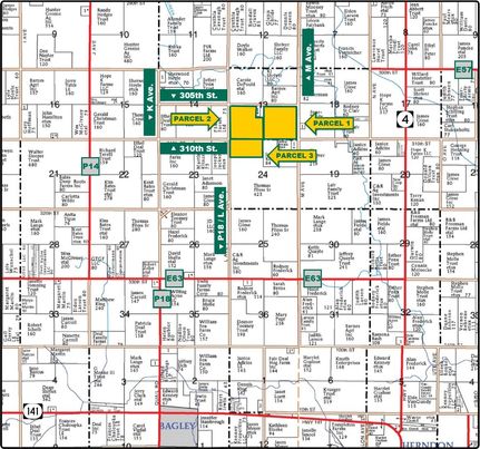 Land in Greene County, Iowa