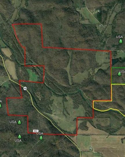 Land in Wayne County, Missouri