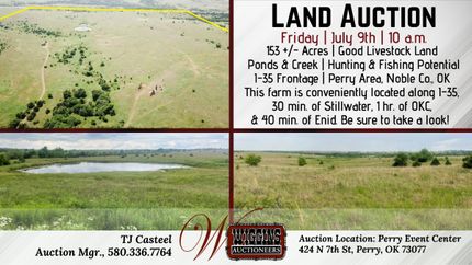 Undeveloped Land in Noble County, Oklahoma