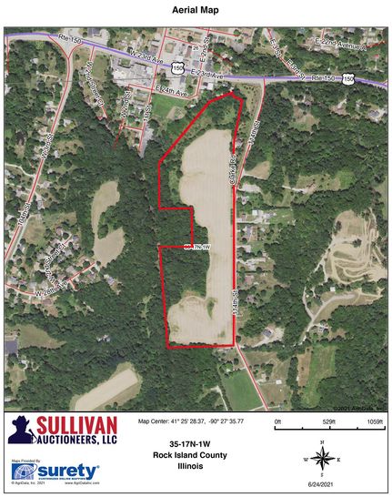Undeveloped Land in Rock Island County, Illinois