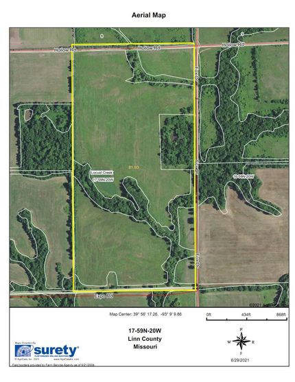 Farm and Ranch in Linn County, Missouri