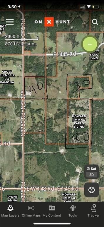 Recreational Property in Hughes County, Oklahoma