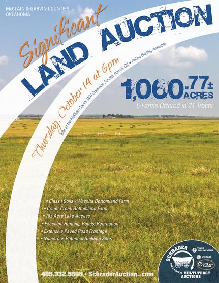 Timberland Property in McClain County, Oklahoma