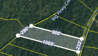 Land in Fentress County, Tennessee