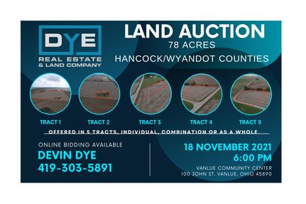 Farm and Ranch in Hancock County, Ohio