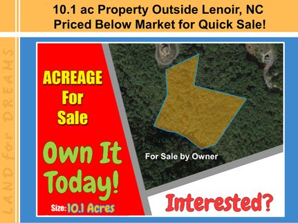 Undeveloped Land in Caldwell County, North Carolina