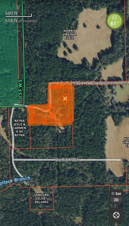 Land in Cherokee County, Texas