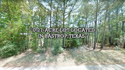 Recreational Property in Bastrop County, Texas