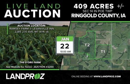 Farm and Ranch in Ringgold County, Iowa