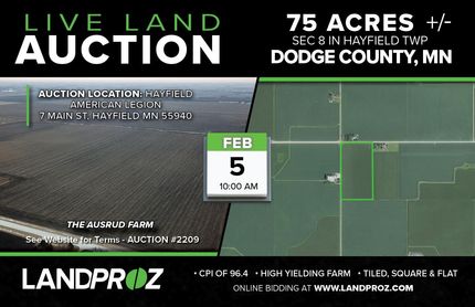 Farm and Ranch in Dodge County, Minnesota