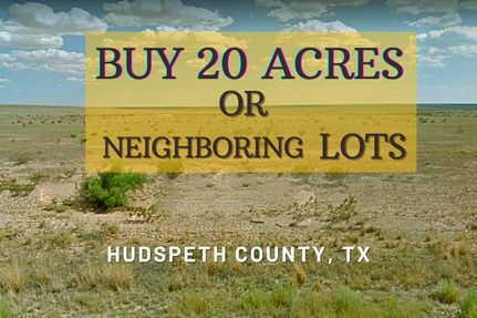 Farm and Ranch in Hudspeth County, Texas