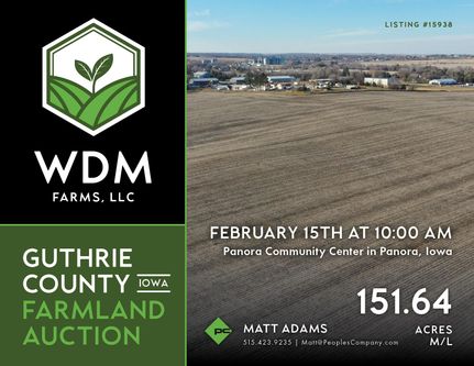 Undeveloped Land in Guthrie County, Iowa