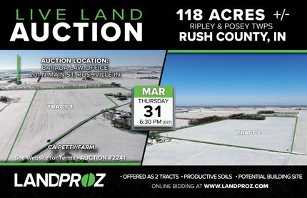 Farm and Ranch in Rush County, Indiana