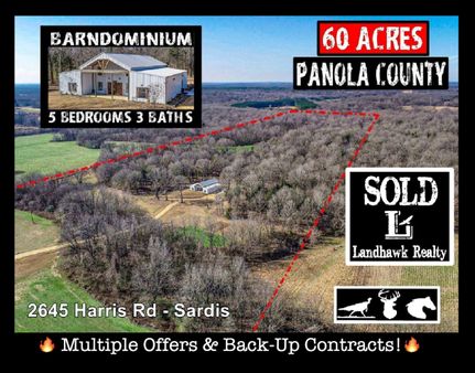 Farm and Ranch in Panola County, Mississippi