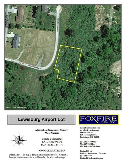 Land in Greenbrier County, West Virginia