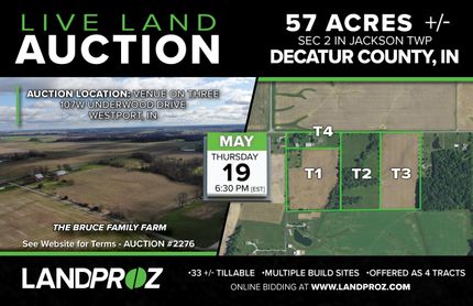 Farm and Ranch in Decatur County, Indiana