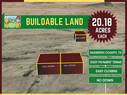 Undeveloped Land in Hudspeth County, Texas