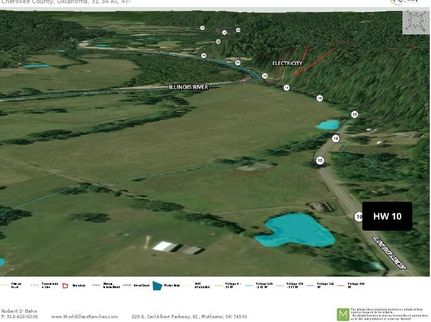 Riverfront Property in Cherokee County, Oklahoma