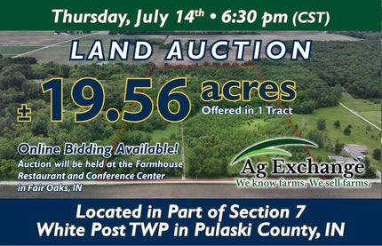 Hunting Property in Pulaski County, Indiana