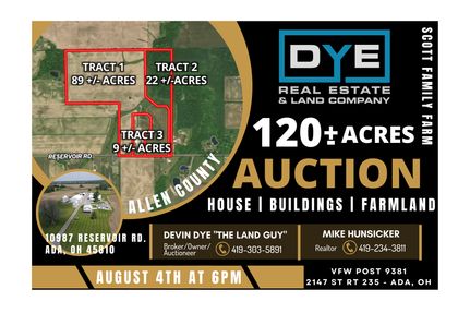 Farm and Ranch in Allen County, Ohio