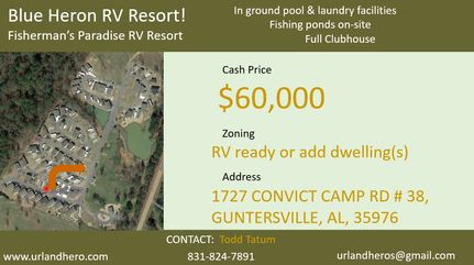 Homesite in Marshall County, Alabama