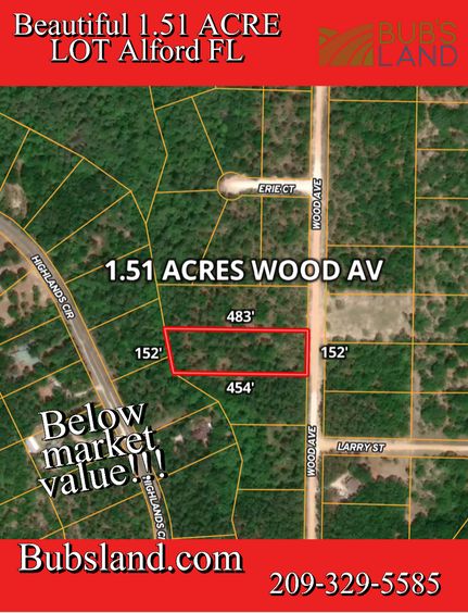 Undeveloped Land in Jackson County, Florida