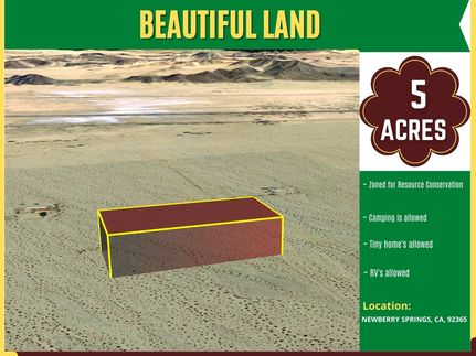 Undeveloped Land in San Bernardino County, California