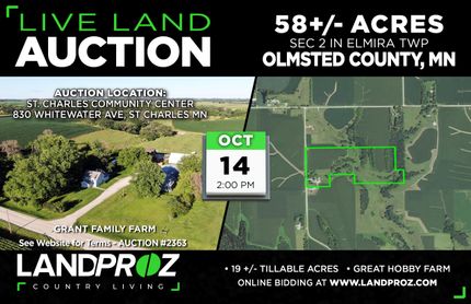 Farm and Ranch in Olmsted County, Minnesota