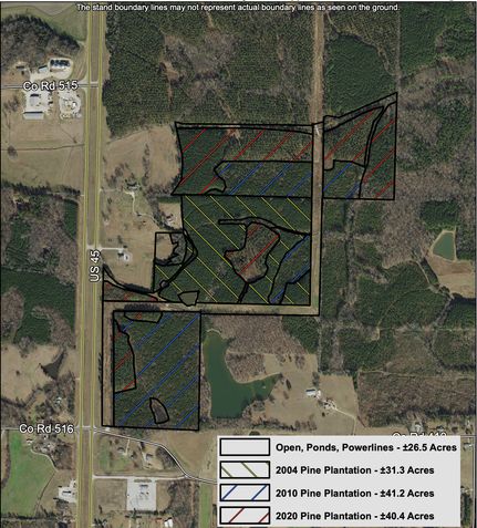 Land in Alcorn County, Mississippi