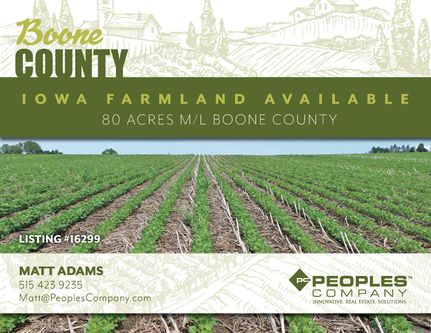 Farm and Ranch in Boone County, Iowa