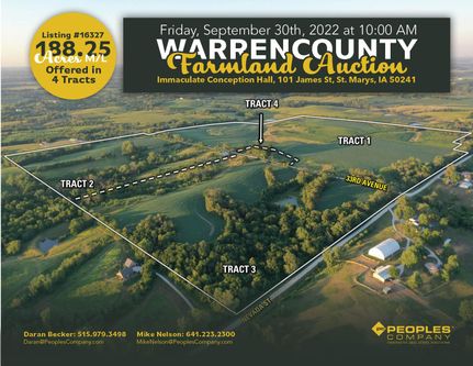 Farm and Ranch in Warren County, Iowa