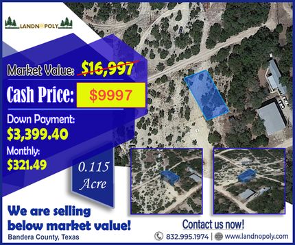 Undeveloped Land in Bandera County, Texas