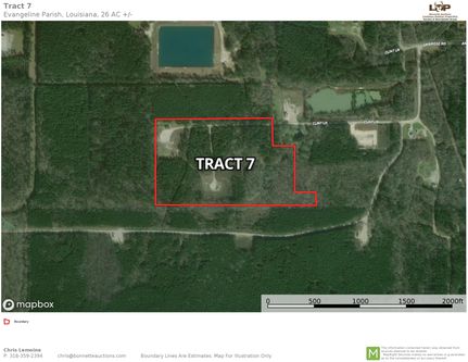 Farm and Ranch in Evangeline Parish, Louisiana