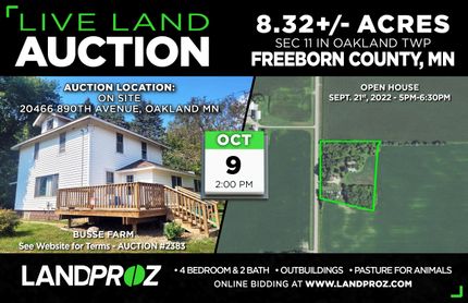 Recreational Property in Freeborn County, Minnesota