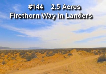 Undeveloped Land in San Bernardino County, California