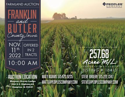 Farm and Ranch in Franklin County, Iowa