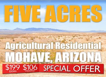 Farm and Ranch in Mohave County, Arizona