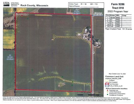 Farm and Ranch in Rock County, Wisconsin