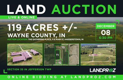 Land in Wayne County, Indiana