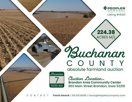 Farm and Ranch in Buchanan County, Iowa