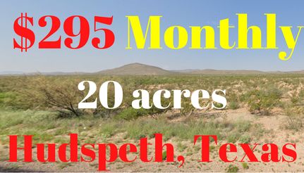 Undeveloped Land in Hudspeth County, Texas
