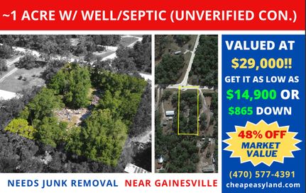 Land in Gilchrist County, Florida