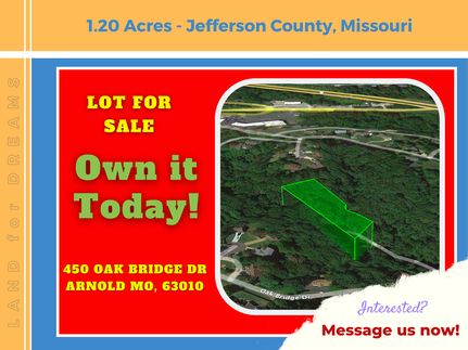 Undeveloped Land in Jefferson County, Missouri