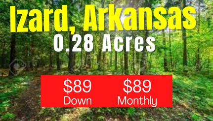Undeveloped Land in Izard County, Arkansas