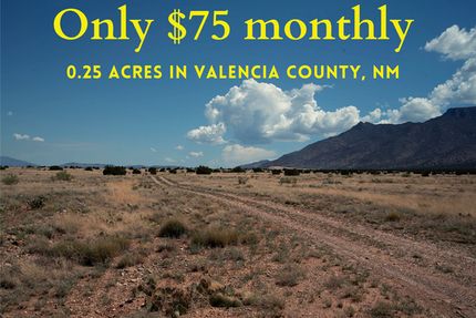 Undeveloped Land in Valencia County, New Mexico