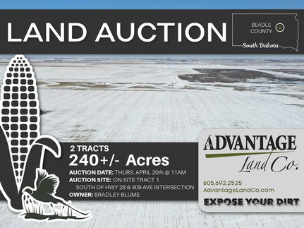 Undeveloped Land in Beadle County, South Dakota