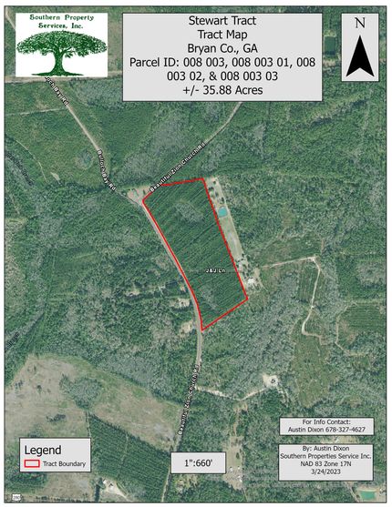 Farm and Ranch in Bryan County, Georgia