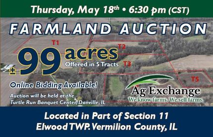 Farm and Ranch in Vermilion County, Illinois